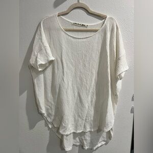 Michael Stars Cream Tunic Top